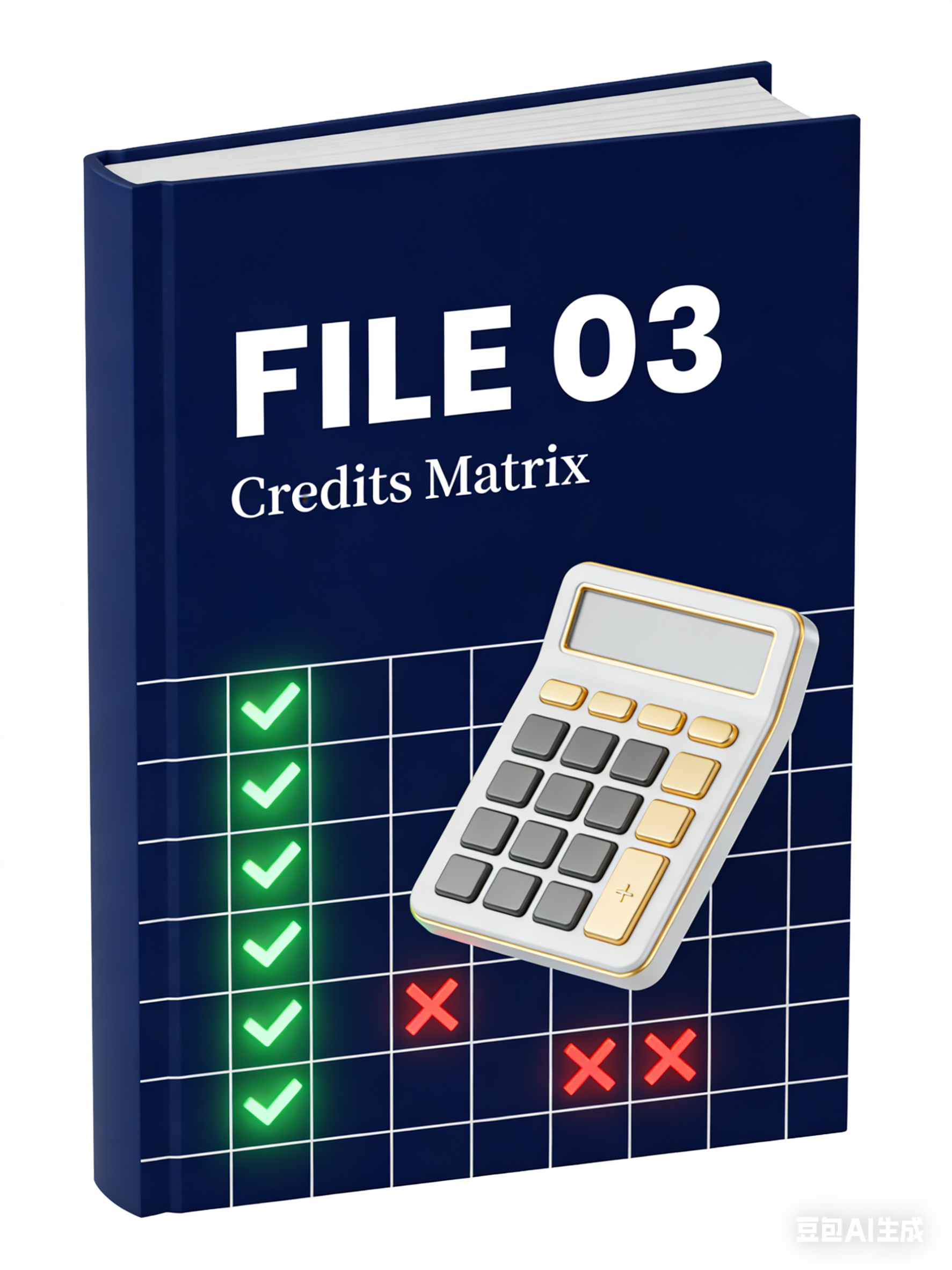 Credits Matrix Preview