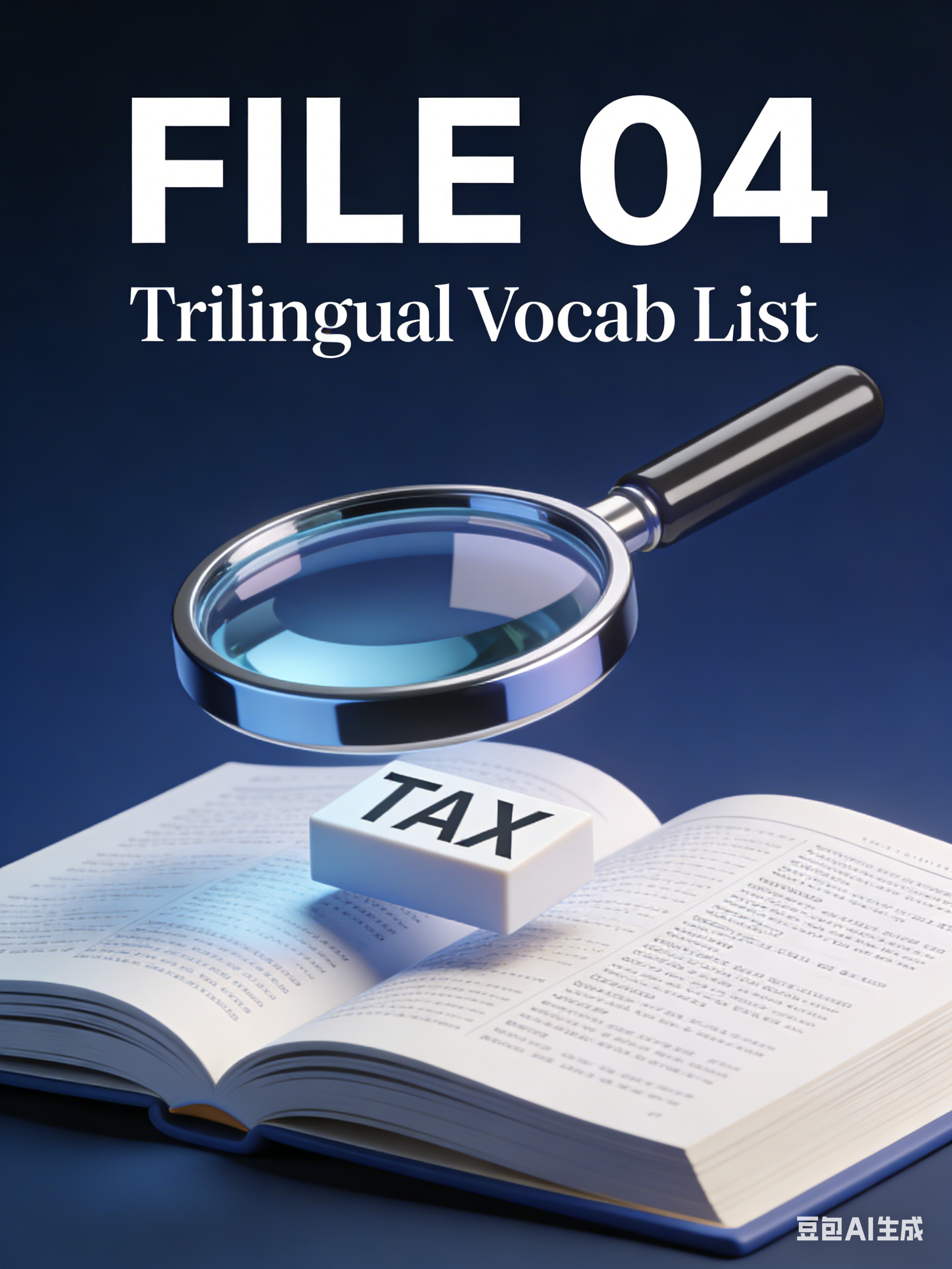 Trilingual Vocabulary Preview